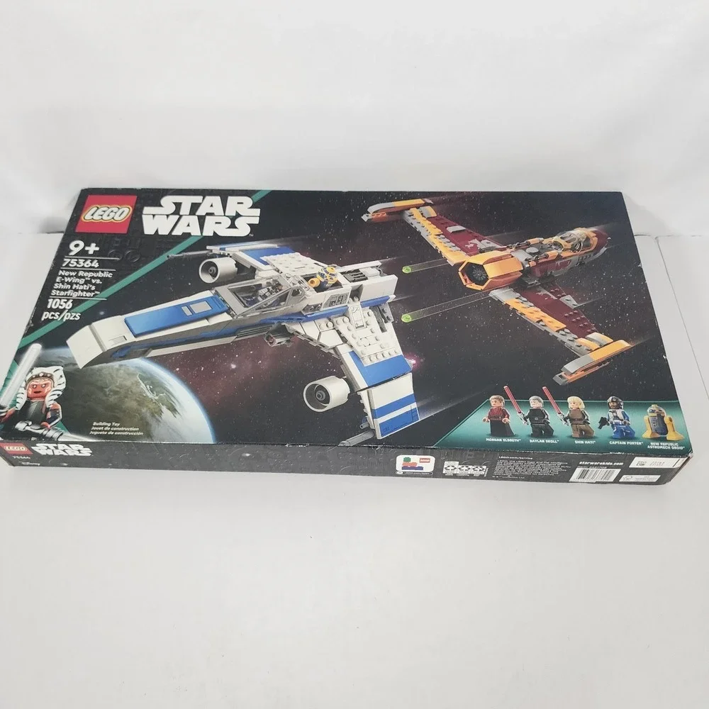 LEGO Star Wars 75364 E-Wing vs Shin Hati's Starfighter NEW Sealed